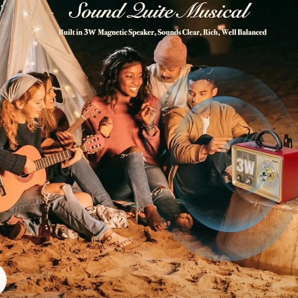 Vintage Design Meier M 110Bt Bluetooth Usb Sd Dvs Nostalgic Radio Fm Am Sw - Picture 3 of 6